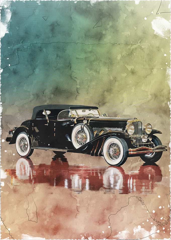 The spirit of luxury cars