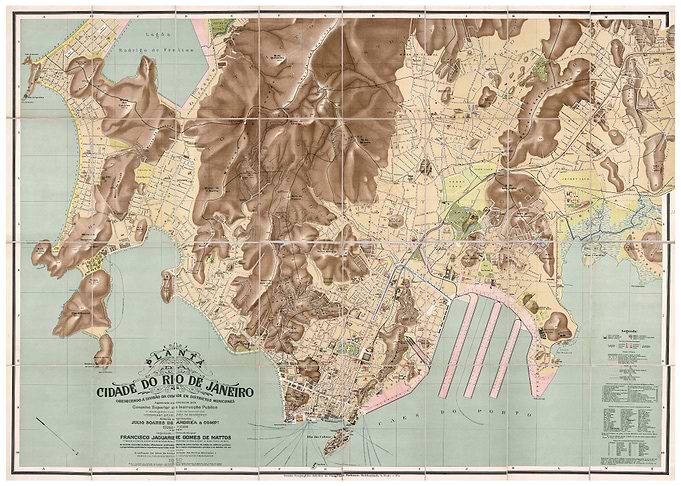 rio de janeiro map