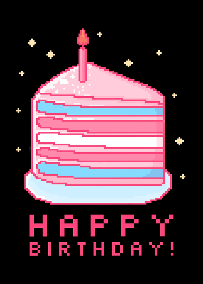 Trans Pride Happy Birthday