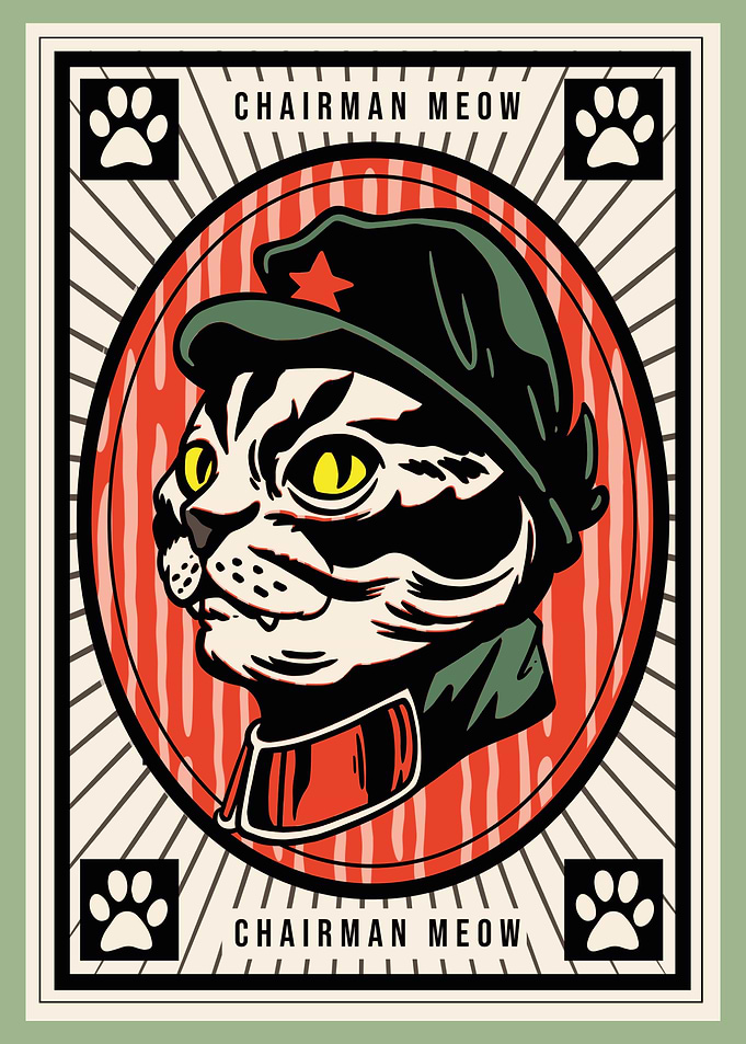 Chairman Meow Poster