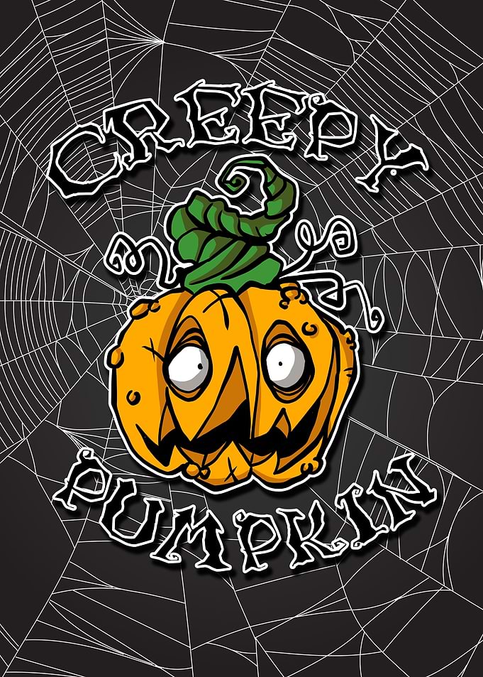Creepy pumpkin