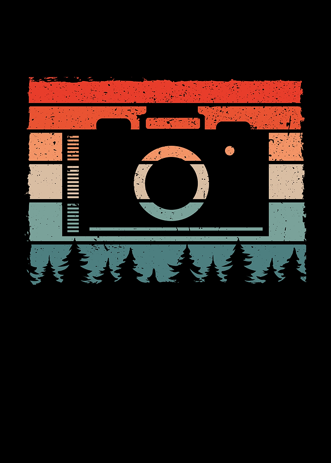 Camera in vintage colour