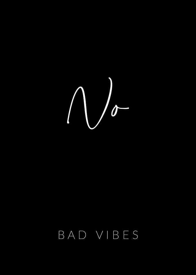 No Bad Vibes