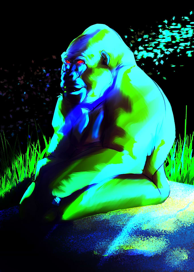 Retro Gorilla