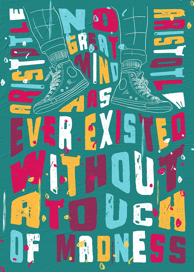 Aristotle text art