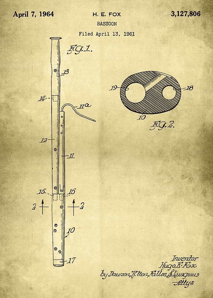 Bassoon Retro Patent