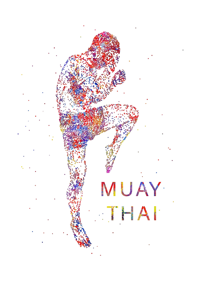 Man muay thai boxing