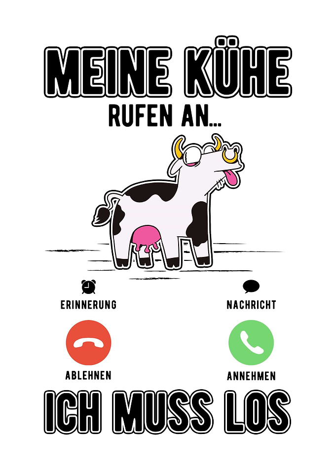 Meine Khe rufen an Ich mu