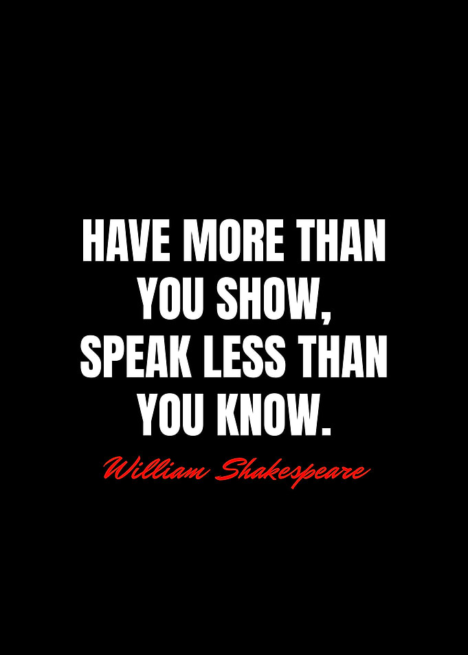 William Shakespeare Quotes