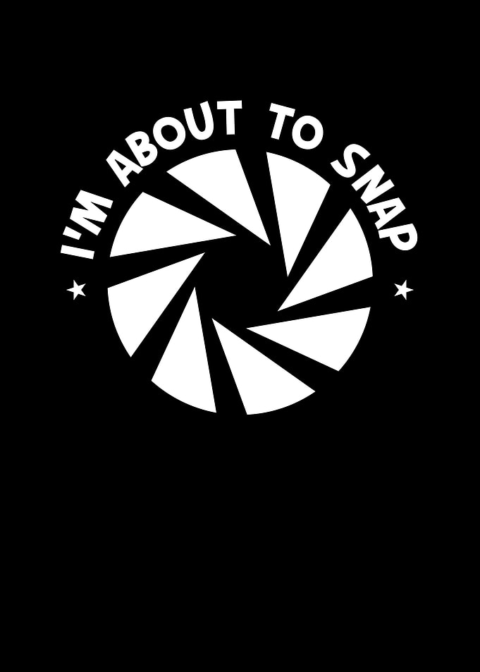 I am about to snap camera