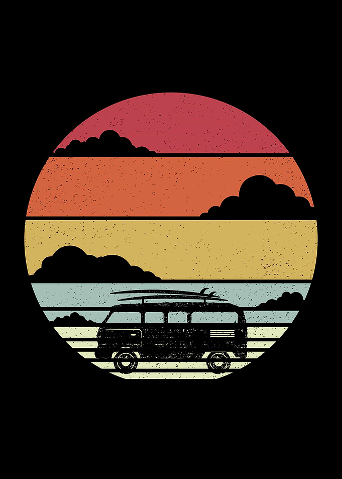 Retro Camper Van