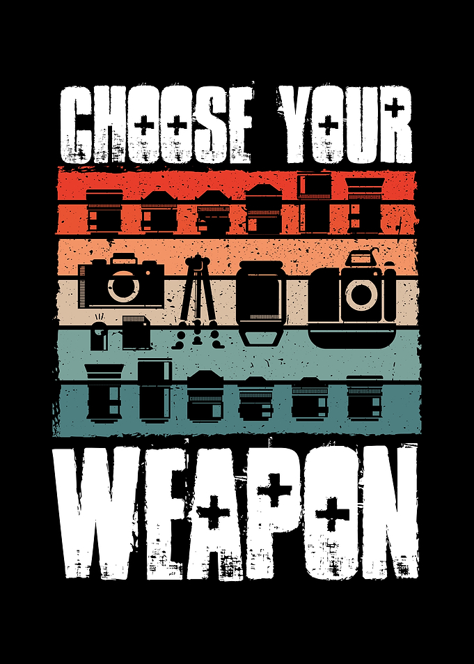 Photographer weapon