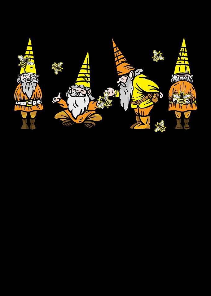 Garden Gnome Beekeeper