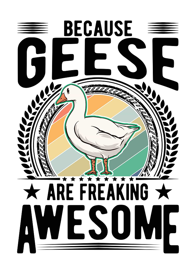 Goose Geese Farmer