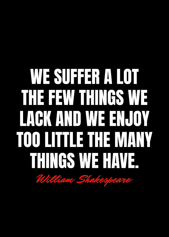 William Shakespeare Quotes