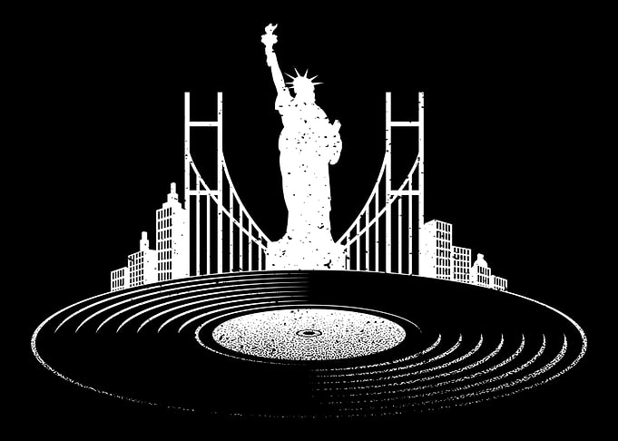 New York City Skyline Viny