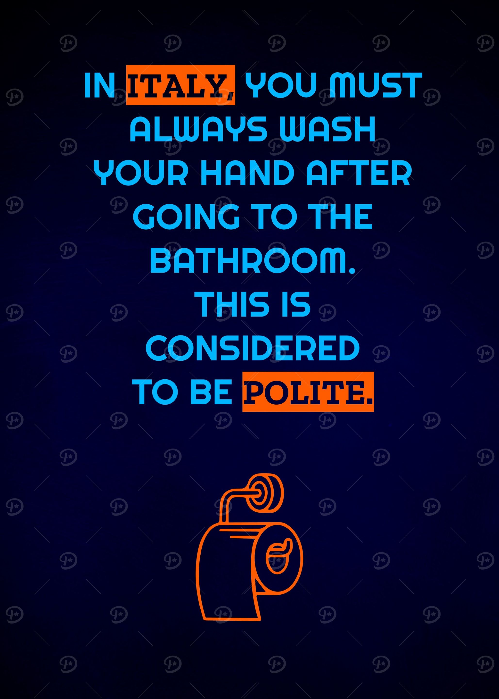 Wash your hands
