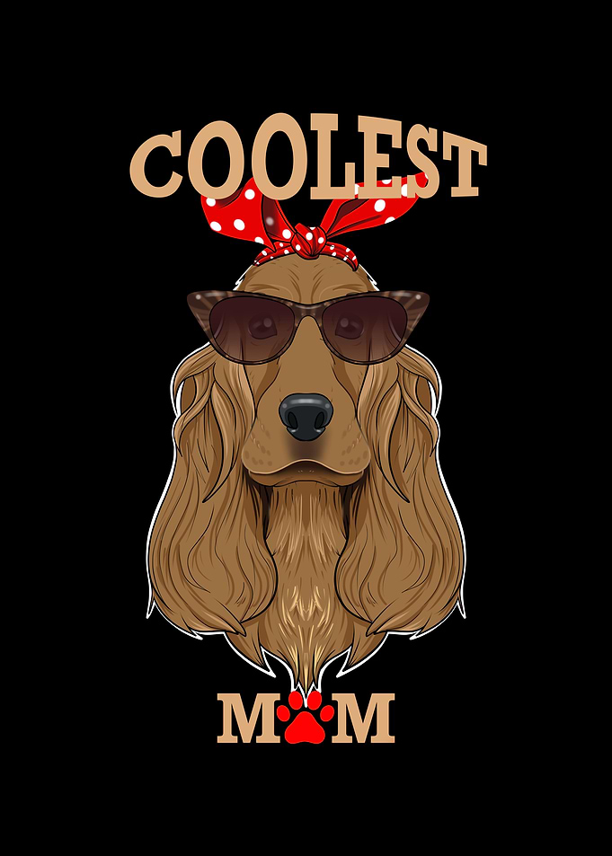 Dog Mom I Cocker Spaniel