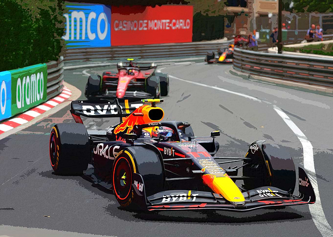Sergio Perez Monaco 2022