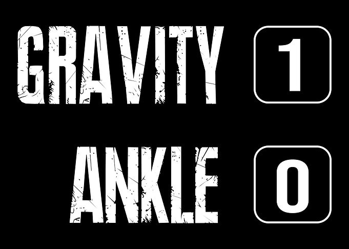 Broken Ankle Fractured