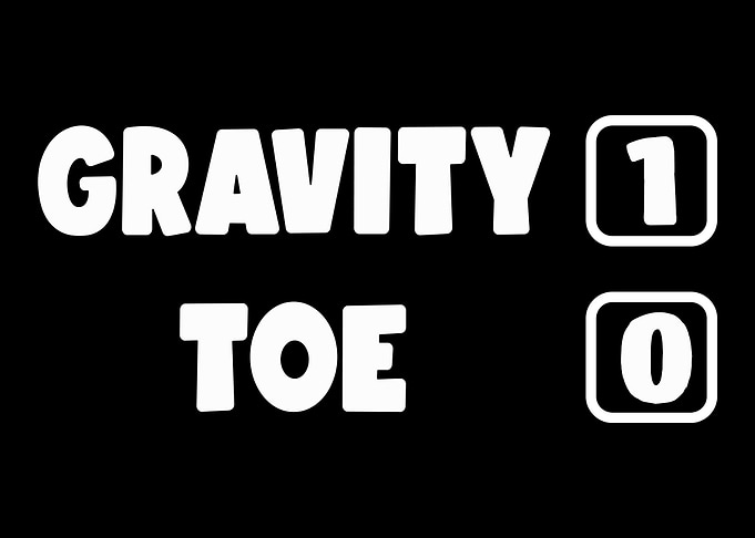 Broken Toe Fractured Toe