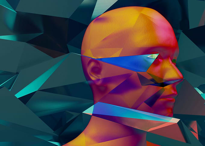 Shattered Face