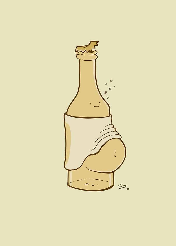 Funny beer
