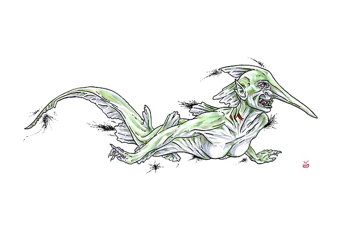 Goblinshark mermaid
