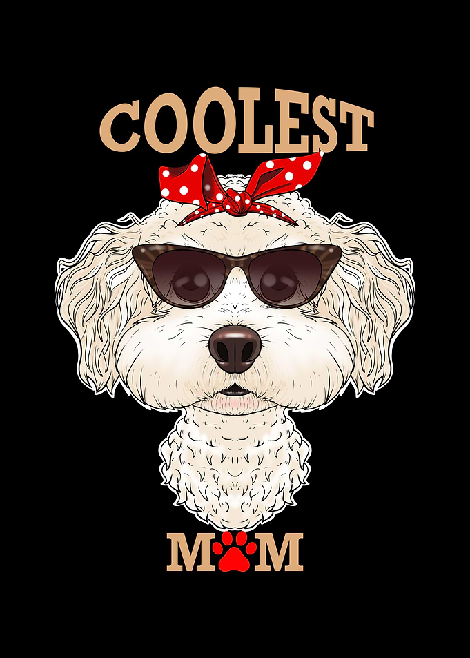 Dog Mom I Bichon Frise