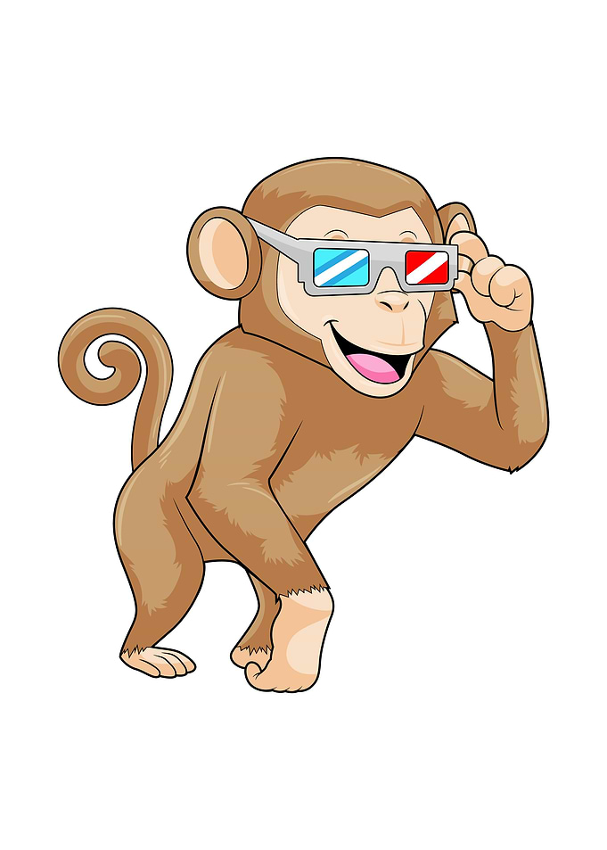 Monkey Glasses