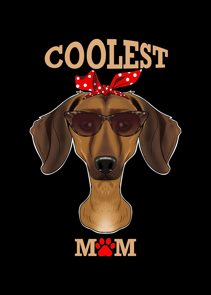 Dog Mom I Dachshund