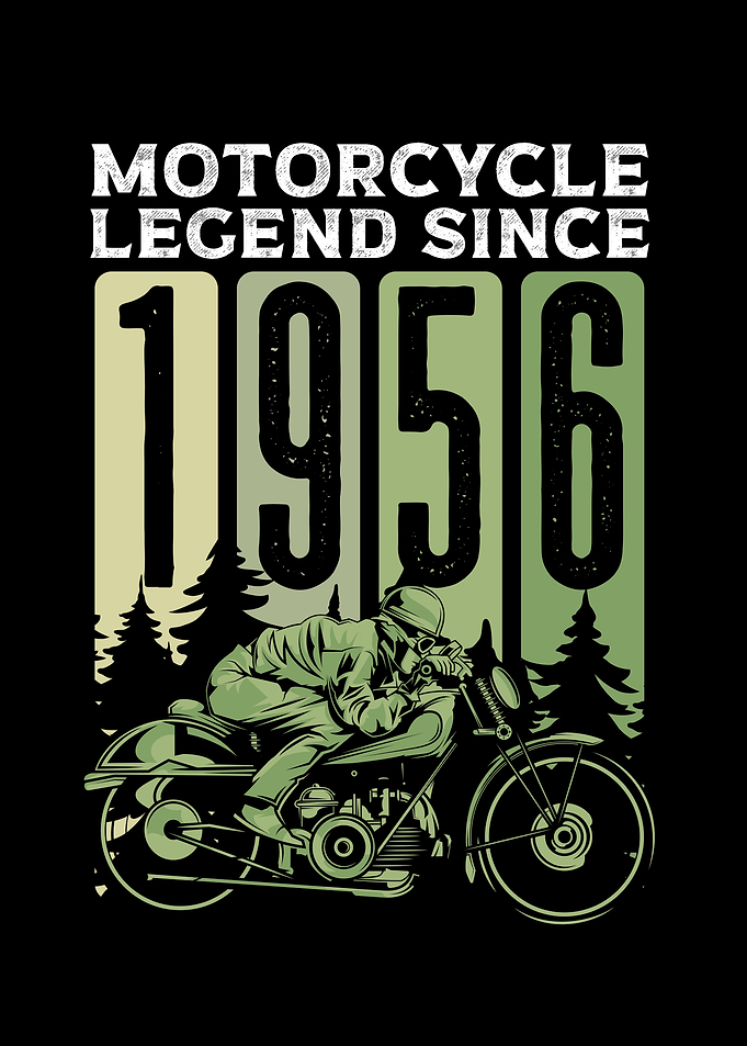 Motorcycle legend 1956
