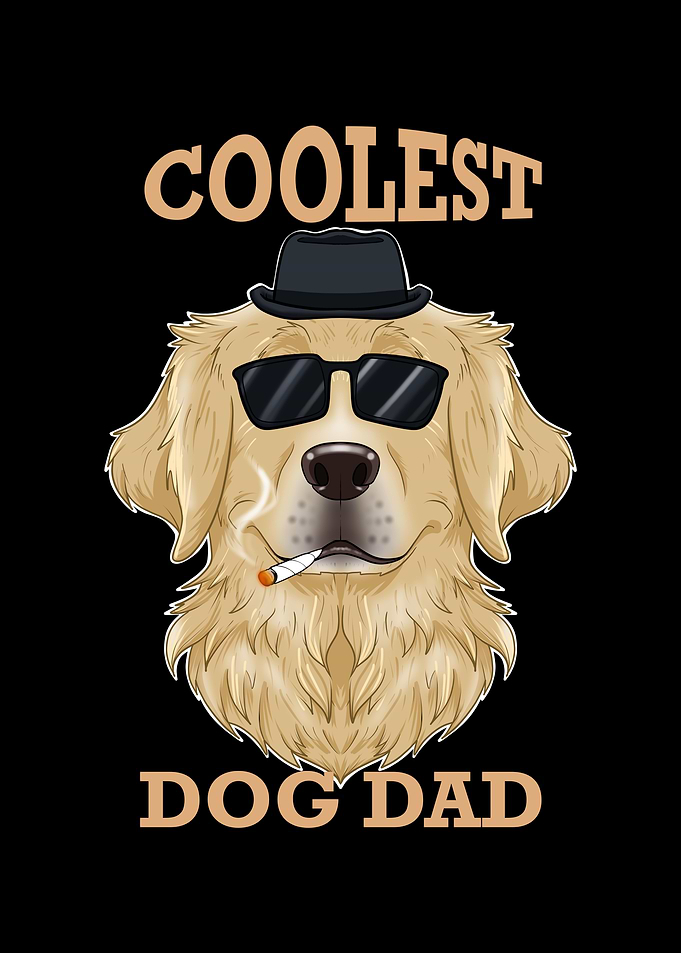Dog Dad I Golden Retriever