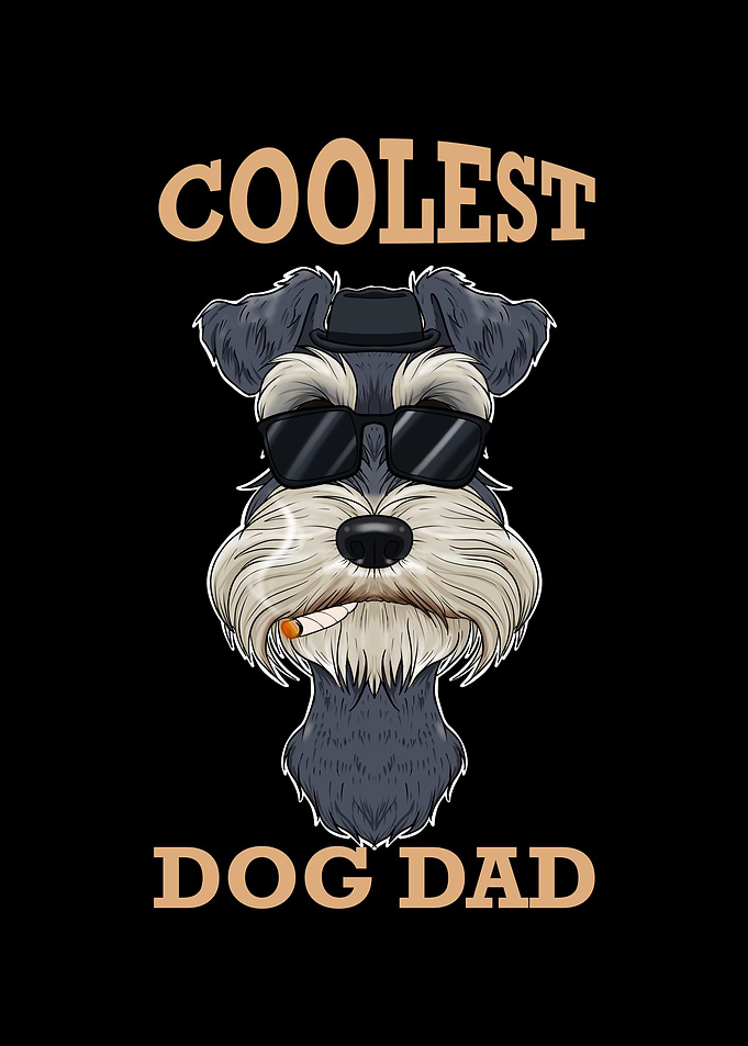 Dad Miniature Schnauzer
