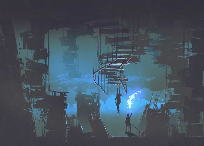 Upside down world