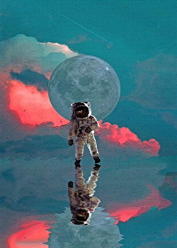 Astronauts and galaxies