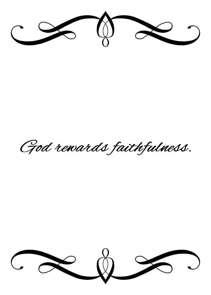 Faithfulness Rewards