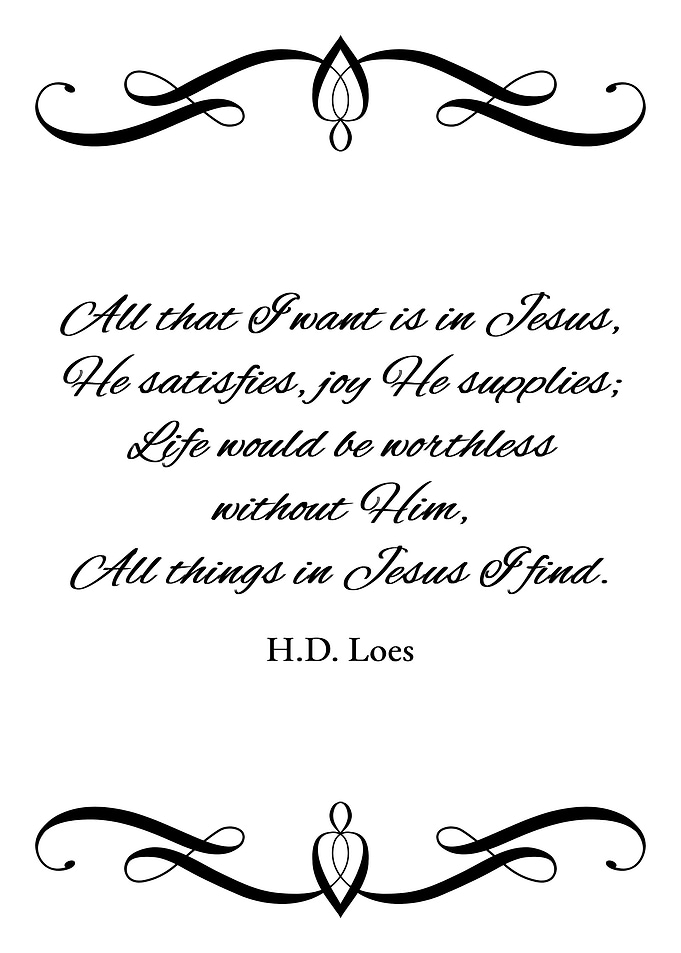 All in Jesus