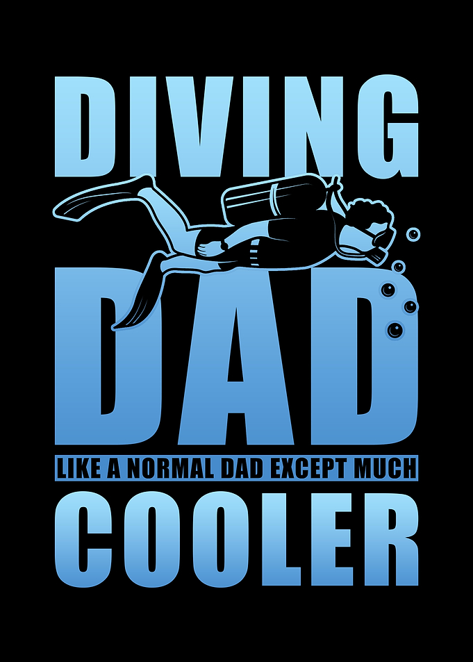 Diver Dad like a normal
