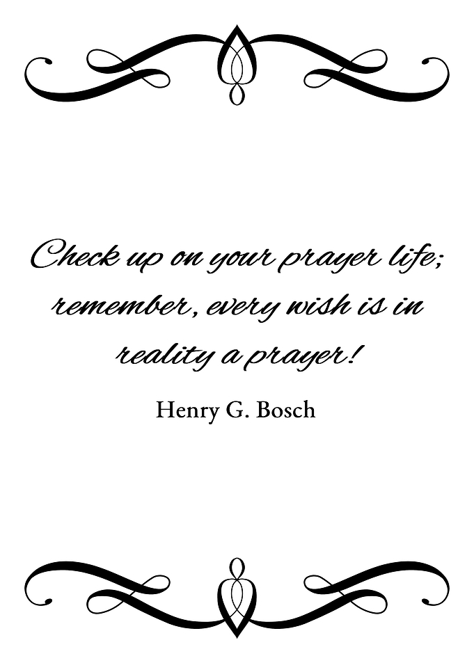 Prayer Life
