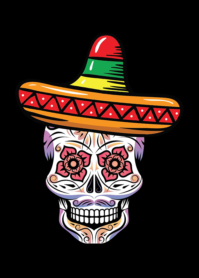 Cinco de Mayo Skull