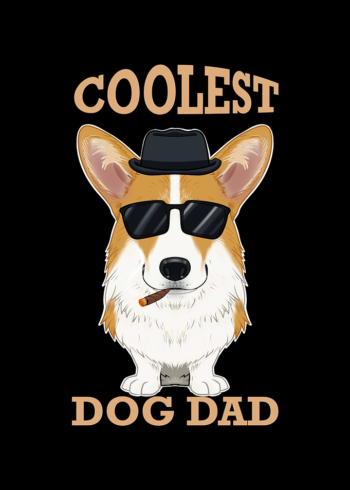 Dog Dad I Welsh Corgi