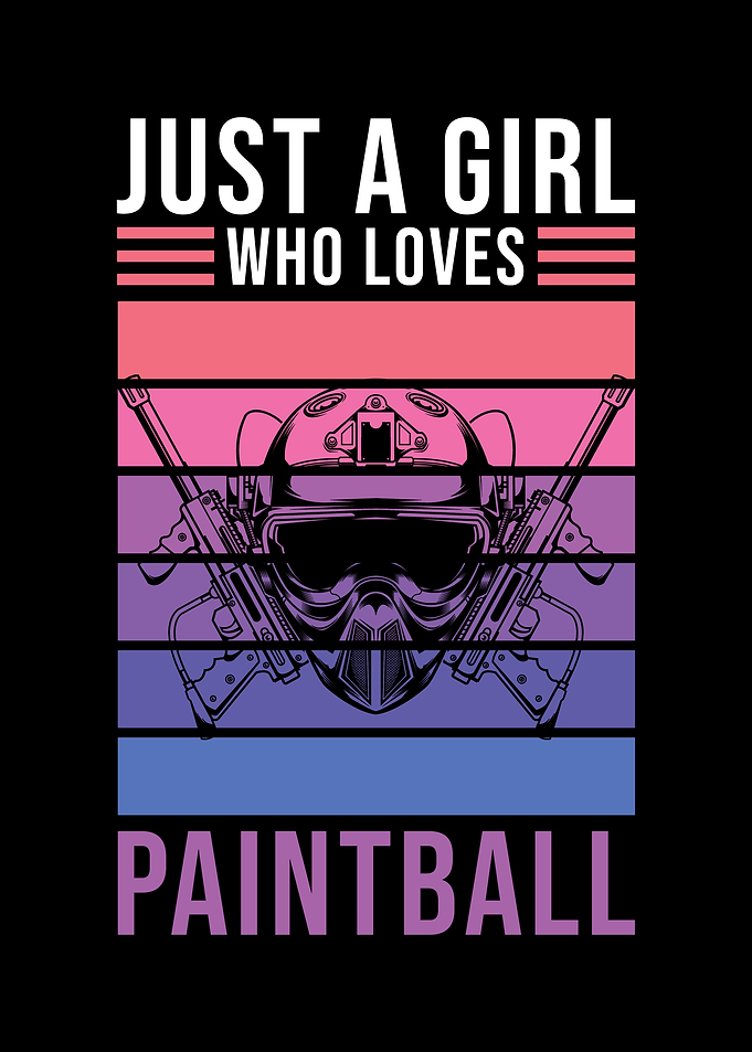 Paintball Girl Women Just