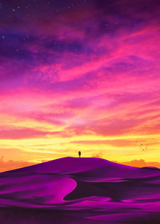 Purple Desert