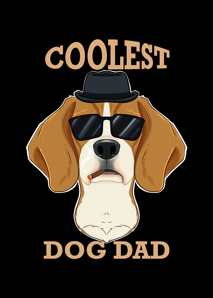 Coolest Dog Dad I Beagle