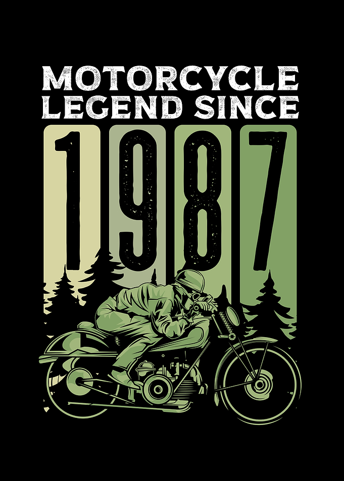 Motorcycle legend 1987