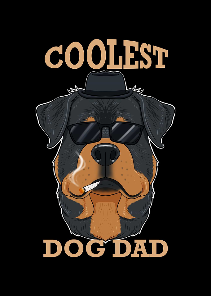 Dog Dad Rottweiler