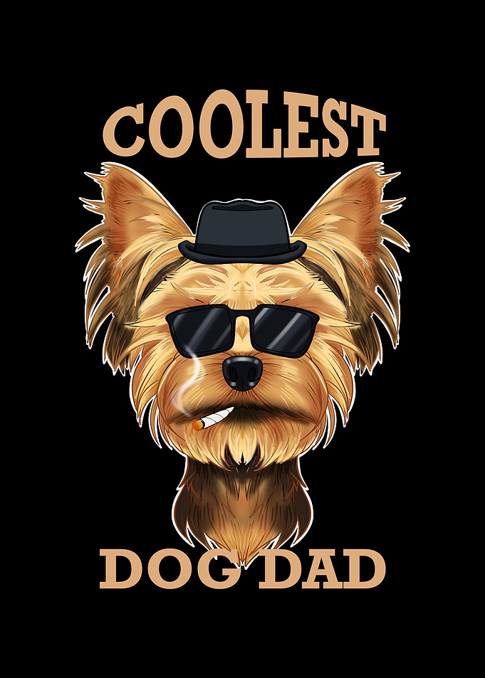 Dad Yorkshire Terrier