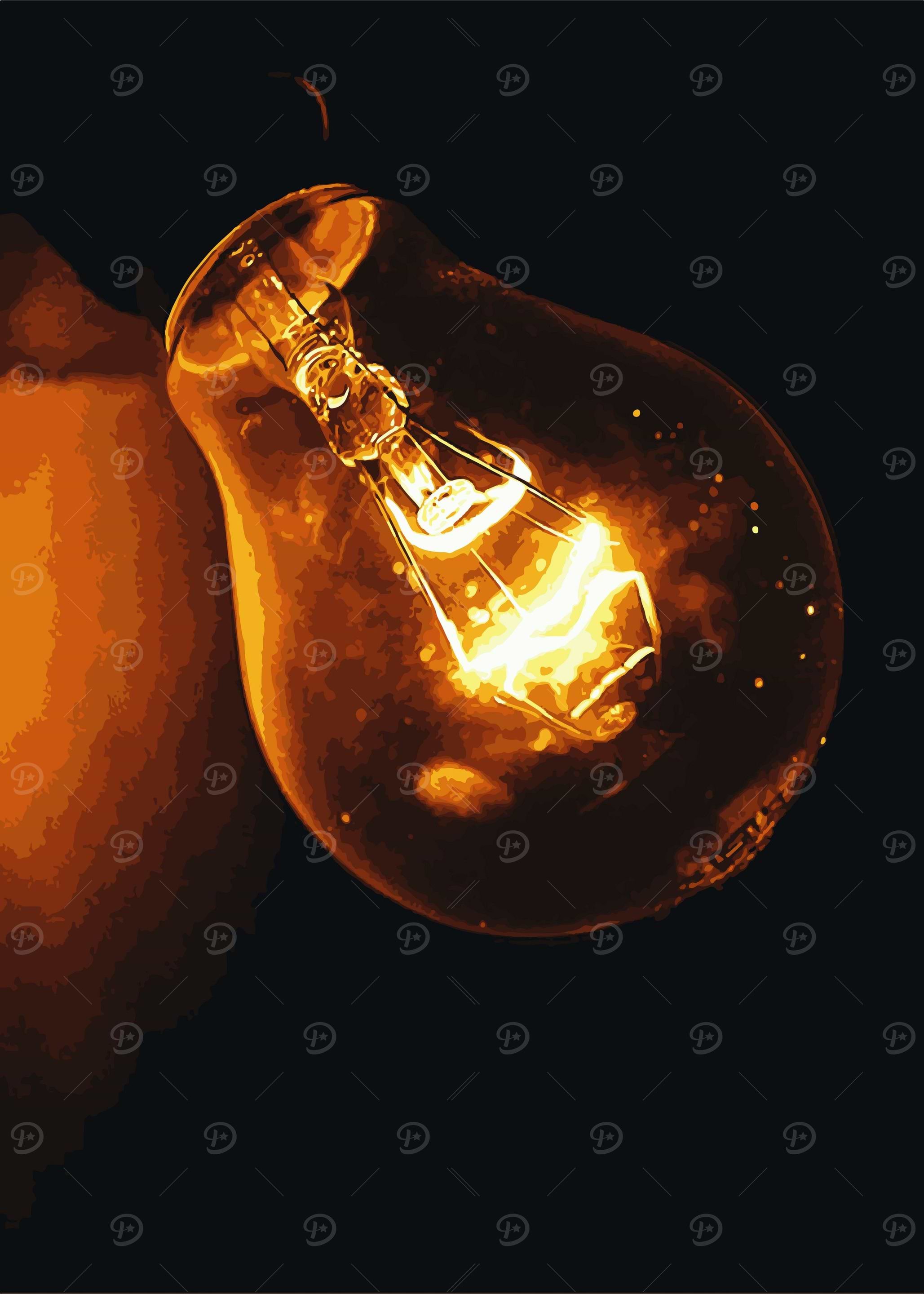 light bulb decoration 2