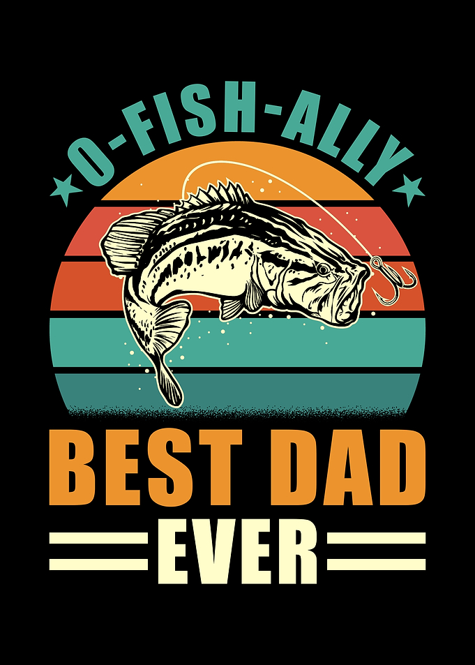 Angler Fishing Best Dad